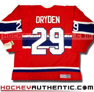 Ken Dryden autographed Jersey (Montreal Canadiens)