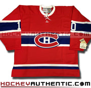 GUY LAFLEUR SIGNED MONTREAL CANADIENS CCM VINTAGE 1973 REPLICA NHL JERSEY - Hockey Authentic