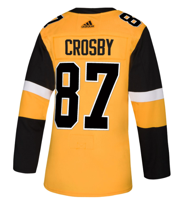 ANY NAME AND NUMBER PITTSBURGH PENGUINS THIRD ALTERNATE AUTHENTIC PRO ADIDAS NHL JERSEY - Hockey Authentic