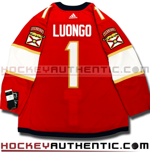 Roberto Luongo signed Florida Panthers Adidas Auth. jersey