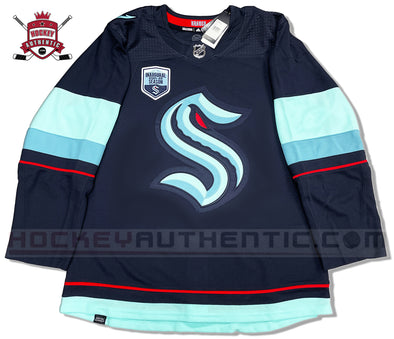 New Authentic Seattle Kraken (home navy) Adidas Hockey Jersey